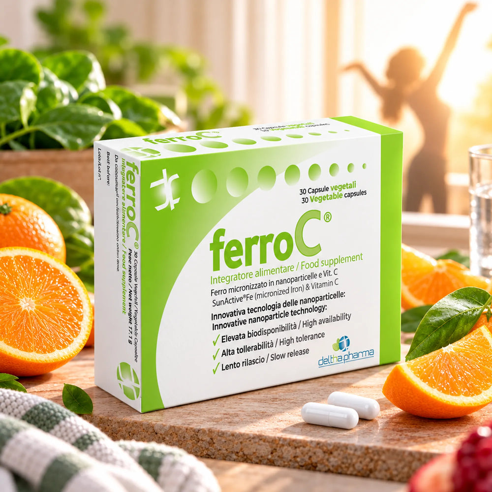FerroC كبسولات فيروسي لمقاومة التعب والارهاق